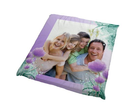 Cuscino per sedie con grafica fiorata per la festa della mamma