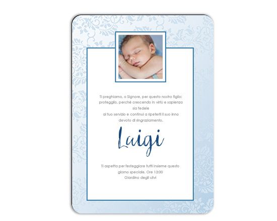 Calamita rettangolare con cornice blu