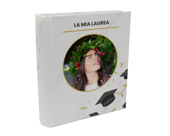 Album con Tasche 16x20 la mia laurea e cappellini