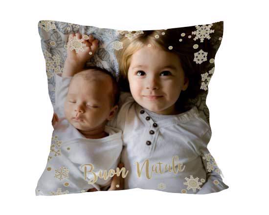 Crea Cuscino classico White Christmas