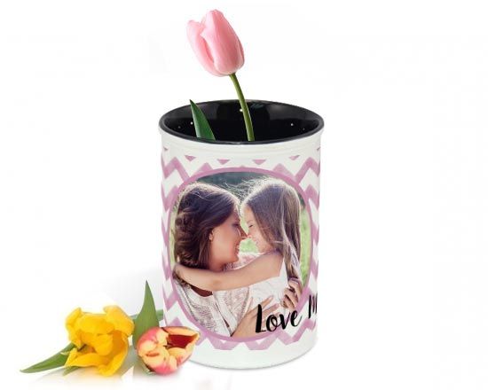 Portafiori personalizzato con foto