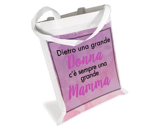Borsa spesa Donna e mamma
