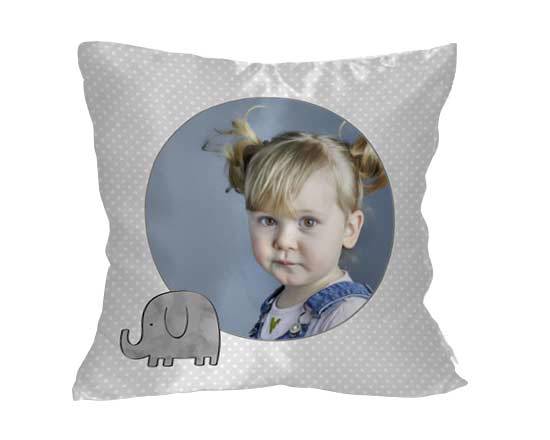 Il piccolo elefantino per il tuo cuscino classico