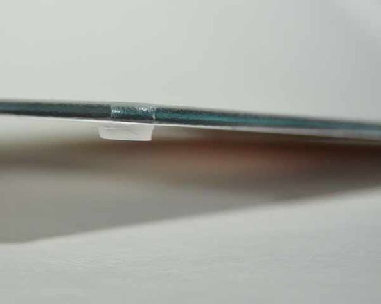 Tagliere da cucina in vetro trasparente temperato