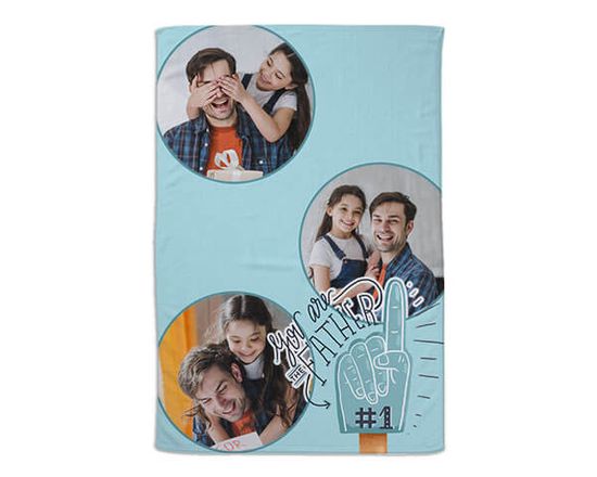 Coperta in pile con le tue foto stampate
