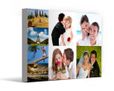 Foto collage su tela suddiviso in 8 riquadri da personalizzare