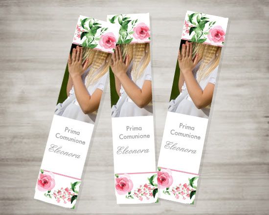 segnalibro personalizato comunione