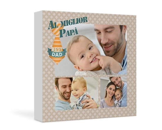 Foto Collage con grafica con cravatta