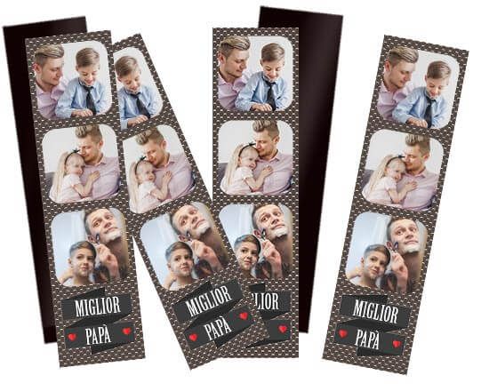 Photostrips Magnetiche - Pack con foto diverse
