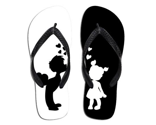 foto e grafiche su infradito per bambino