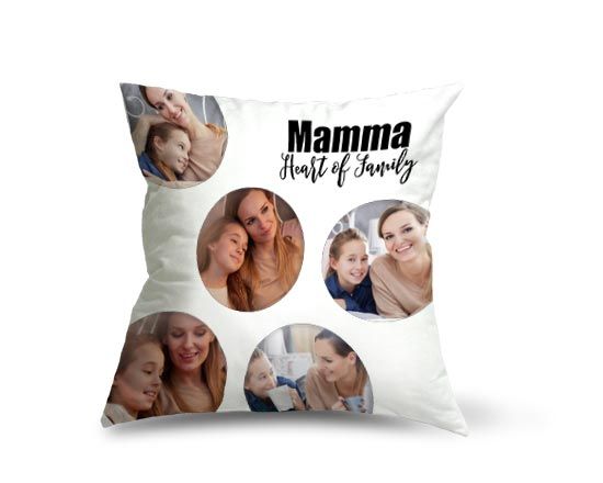 cuscino personalizzato per la festa della mamma