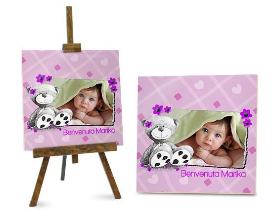 Mattonella classica Orsetto rosa