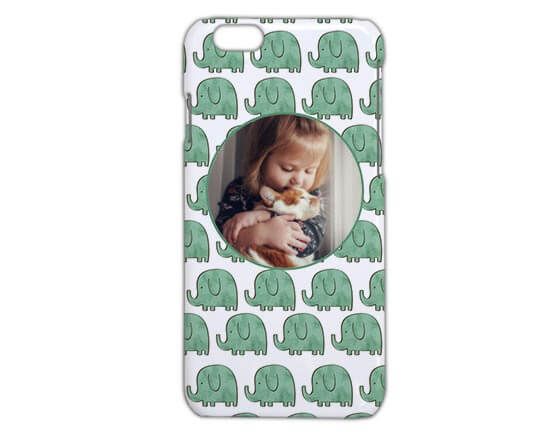 Elefantini verdi per la tua cover personalizzata