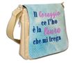 La borsa destiny con grafica stilizzata