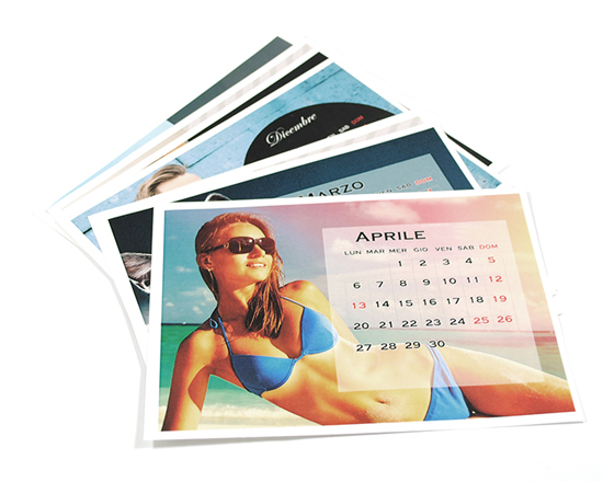 ricambi calendario in plexiglass