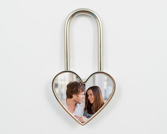 crea lucchetto a cuore in metallo