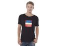 T-shirt in cotone fiammato uomo
