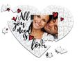 Puzzle cuore A4 Need love