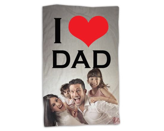 Coperta in pile personalizzata con grafica e foto