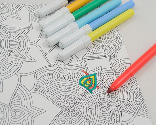 crea quaderno con copertina da colorare