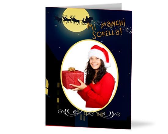 Card personalizzata con le tue foto e le nostre grafiche