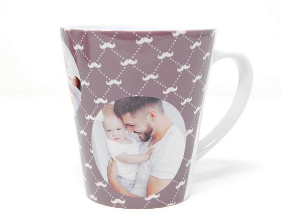 Tazza milk personalizzata con grafiche e immagini - grafica per la festa del papà