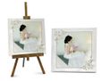 Mattonella arredo con grafica con cornice