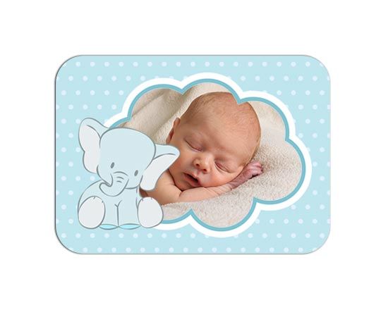 Calamita rettangolare Elefantino Pack da 6