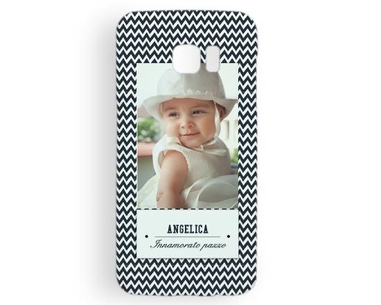 Cover Galaxy s7 Edge 3D Zig Zag