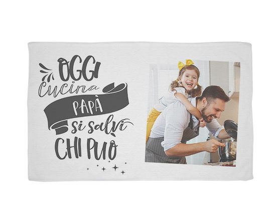 strofinaccio con foto