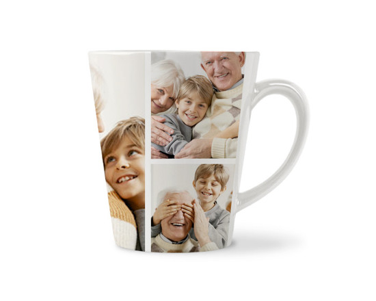 Realizzazione di un collage di immagini per personalizzare la tua tazza per colazione