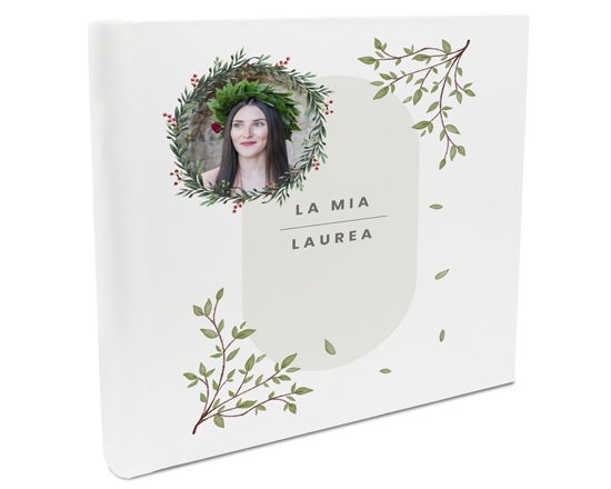 Album Con Tasche 26x30 La mia laurea e corona alloro