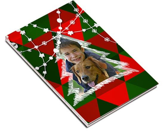 Un prezioso albero di Natale per il tuo block notes