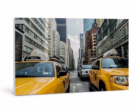 Tela personalizzata con le tue foto 90x60 cm per formati panoramici