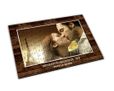 Il foto puzzle dalla grafica effetto legno