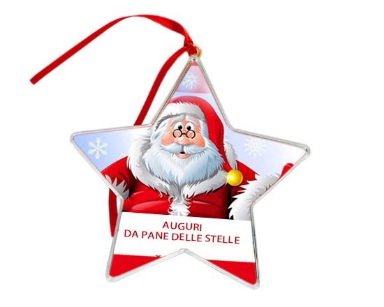 Fai degli auguri originale questo natale con la stella di natale da personalizzare con le tue foto