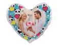 Piccoli panda per il tuo cuscino cuore