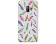 Cover trasparente Galaxy S9 Piume