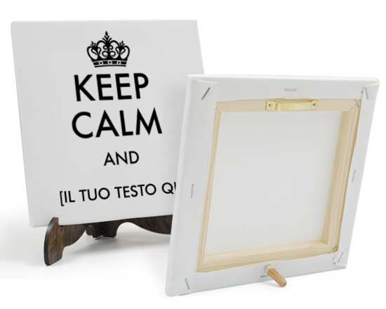 tela light con grafica keep calm