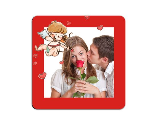 Cupido su calamita quadrata flessibile