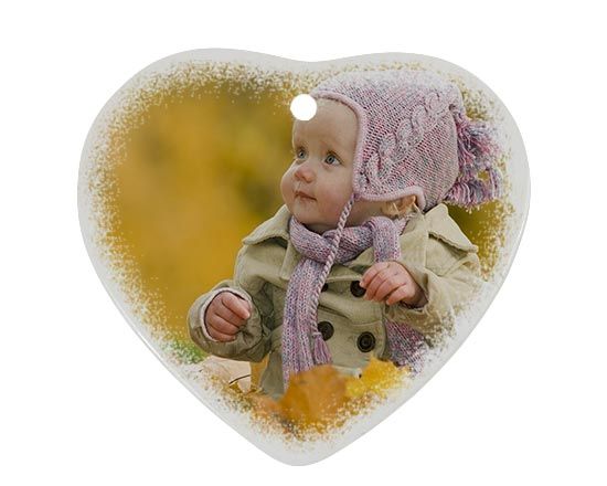 decorazione albero a cuore