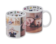 Tazza collage con immagini dedicate alla festa del papà