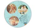 Puzzle legno rotondo My father