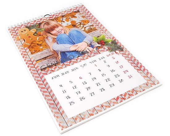 calendario multipagina personalizzato