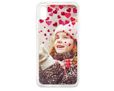 Cover in Silicone iPhone Xs Max Glitter Hearts