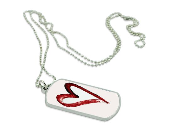 stampa foto su ciondolo