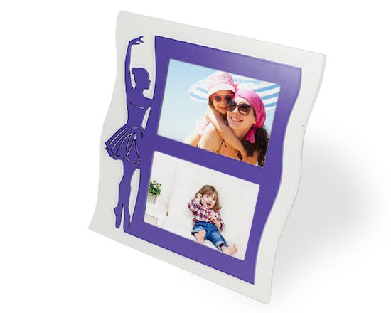 crea cornice ballerina due riquadri