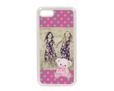 Pois colorati su Cover in silicone iPhone 7