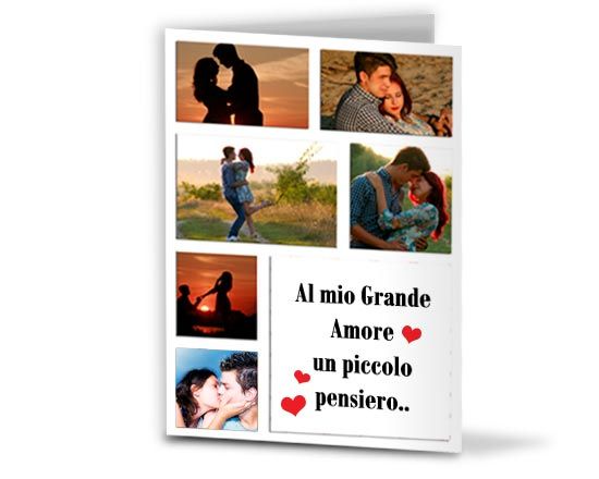 crd personalizzata con foto di coppia