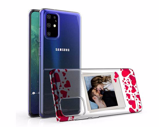 Cover personalizzata per samsung galaxy S20 - inserisci una tua foto nella grafica